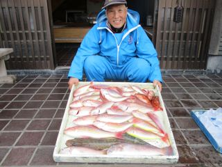 シロアマダイ・イトヨリ(イトヨリダイ)・マゴチ