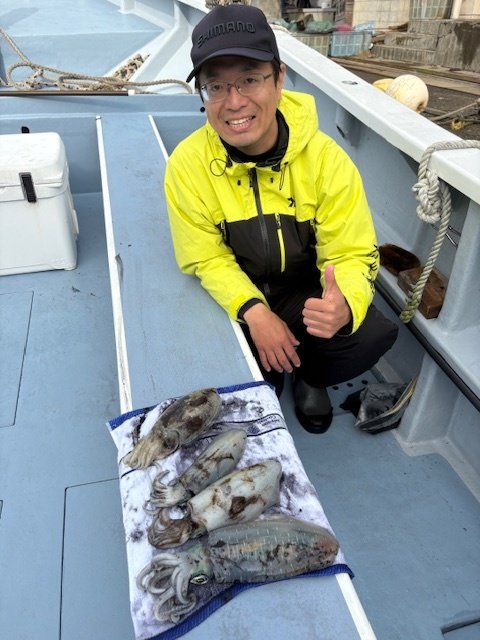 アオリイカ・モンゴウイカ(カミナリイカ)