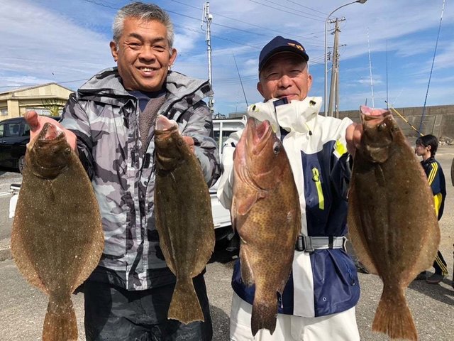 オオモンハタ・ヒラメ