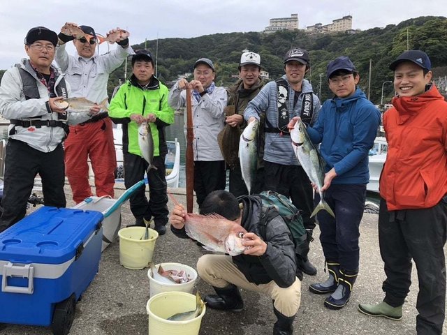 マダイ・ハマチ(ブリ)・カンパチ・アカヤガラ