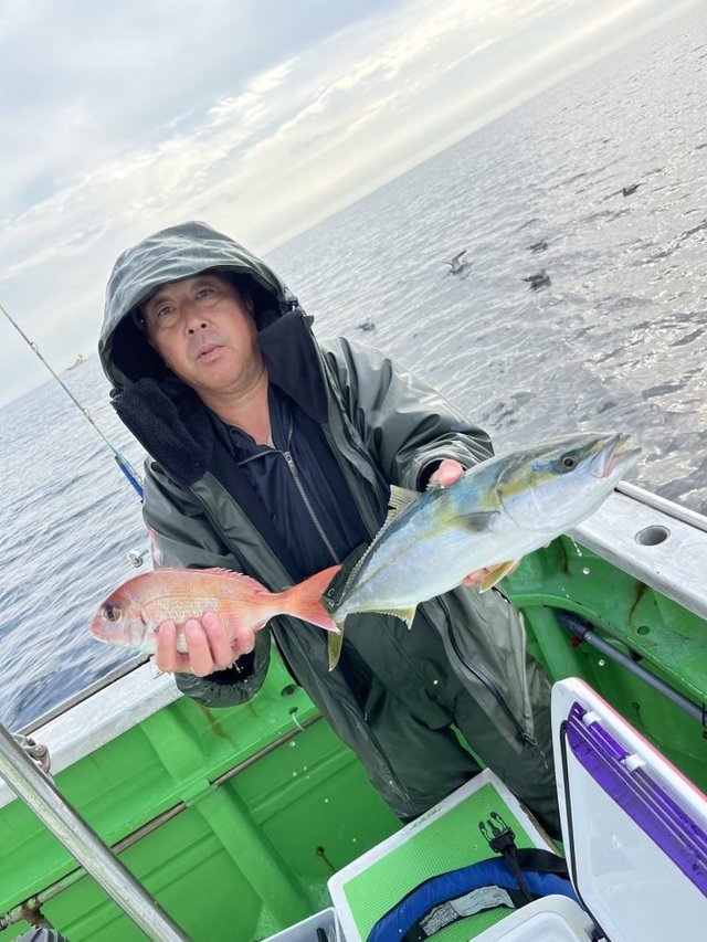 ハナダイ(チダイ)・イナダ(ブリ)