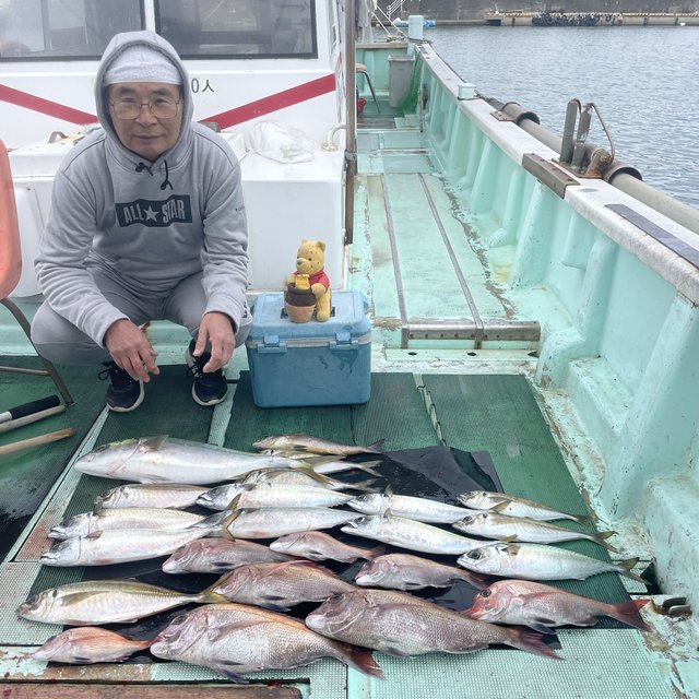 マダイ・マアジ・メジロ(ブリ)・イサキ・マサバ