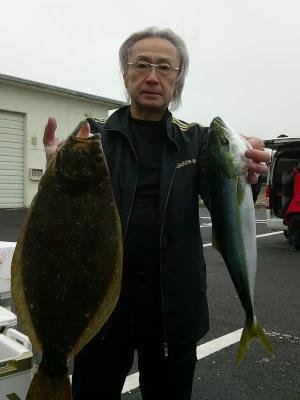 ワラサ(ブリ)・ヒラメ