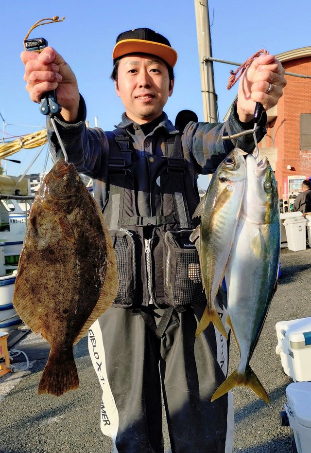 アジ(マアジ)・イナダ(ブリ)・ヒラメ