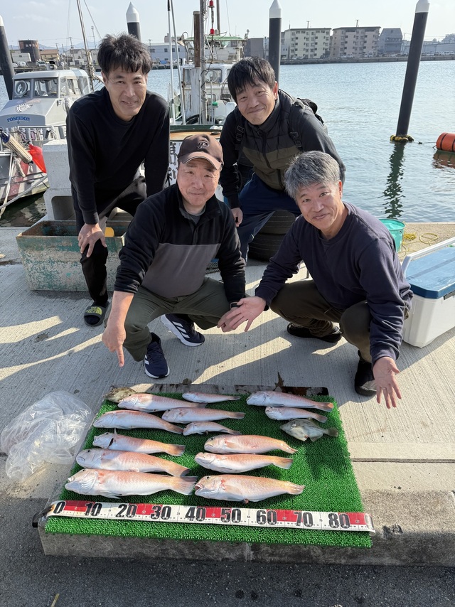 シロアマダイ・カワハギ