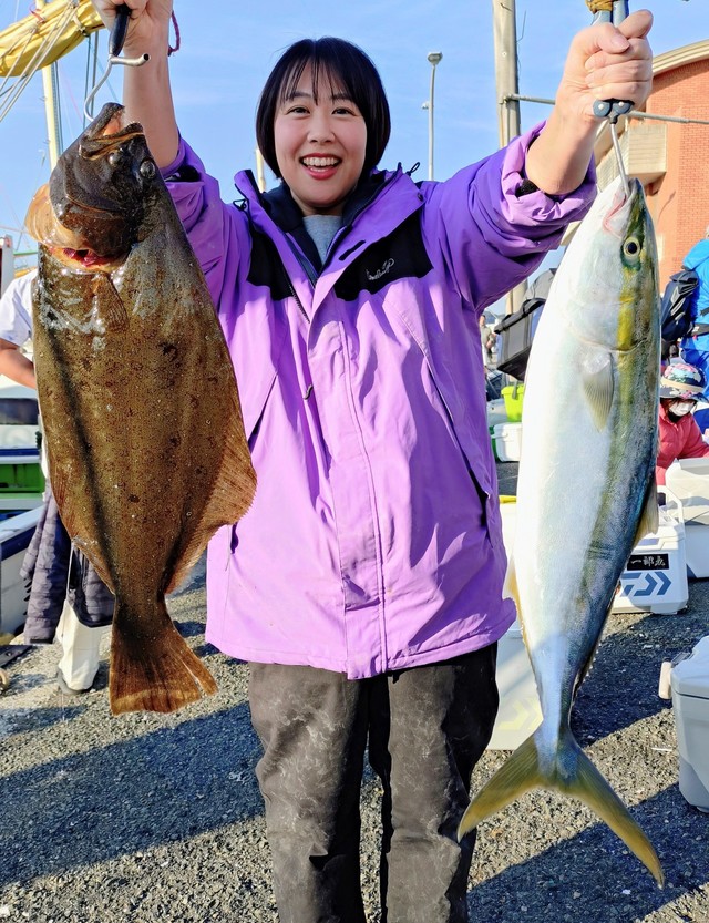 ワラサ(ブリ)・ヒラメ