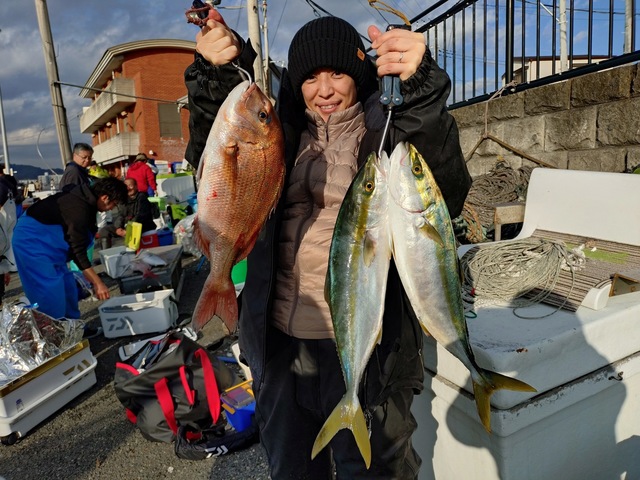 マダイ・イナダ(ブリ)