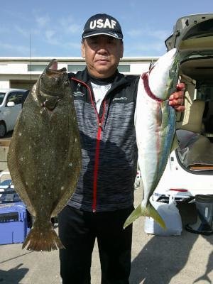 ワラサ(ブリ)・ヒラメ