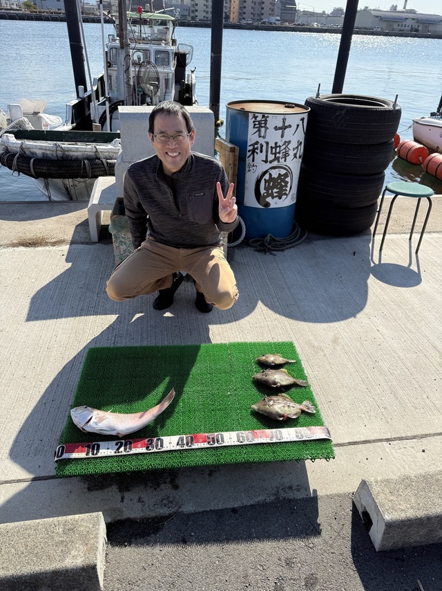 シロアマダイ・カワハギ