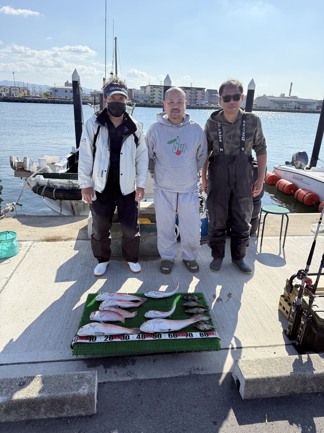 シロアマダイ・カワハギ