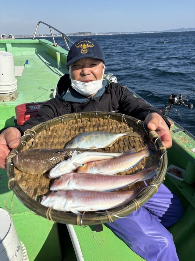 カイワリ・アマダイ(アカアマダイ)・マゴチ
