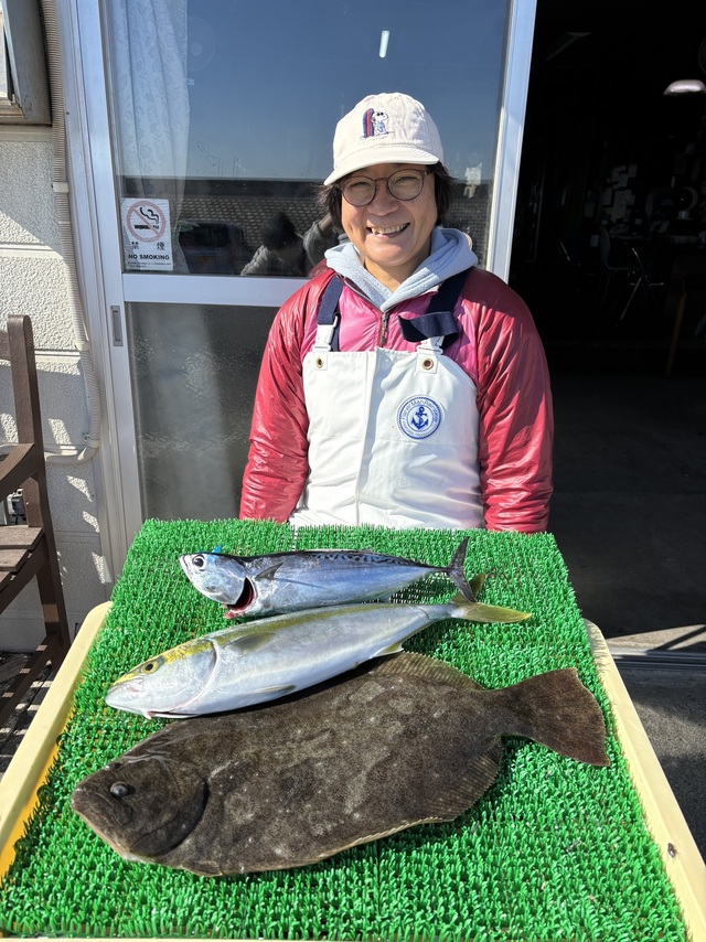 イナダ(ブリ)・ヒラメ