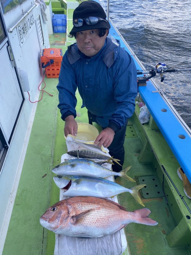 マダイ・アジ(マアジ)・イナダ(ブリ)