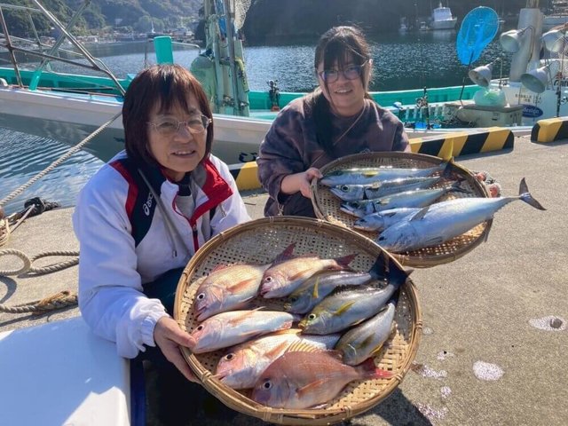 マダイ・イナダ(ブリ)・イサキ・サバ(ゴマサバ)