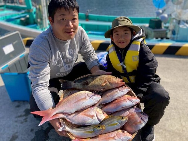 マダイ・オオモンハタ・イサキ