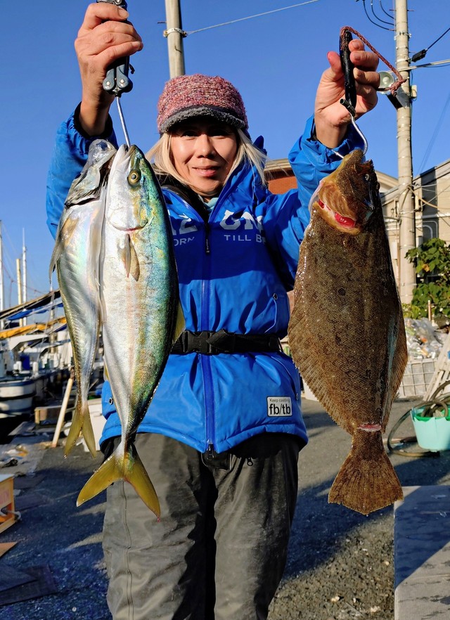 イナダ(ブリ)・ヒラメ