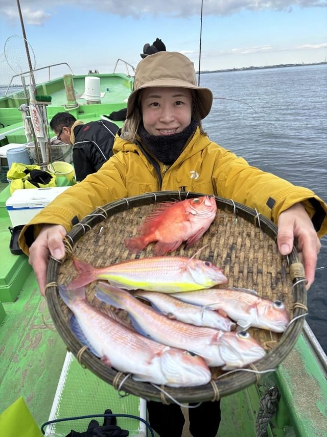 アマダイ(アカアマダイ)・イトヨリ(イトヨリダイ)・キンメ(キンメダイ)