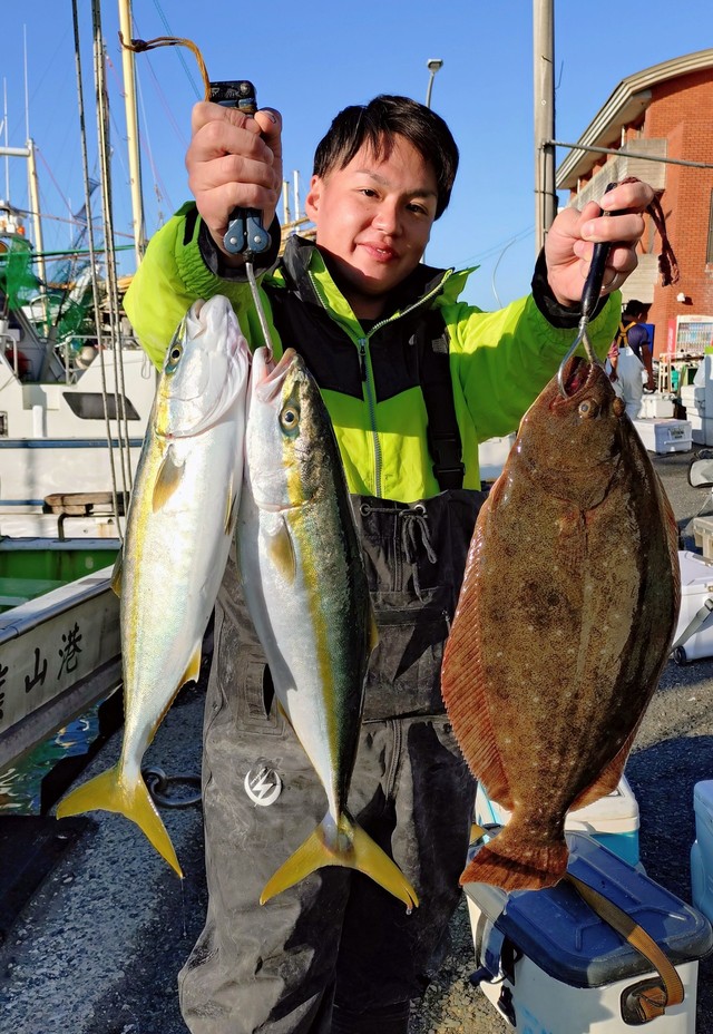 イナダ(ブリ)・ヒラメ