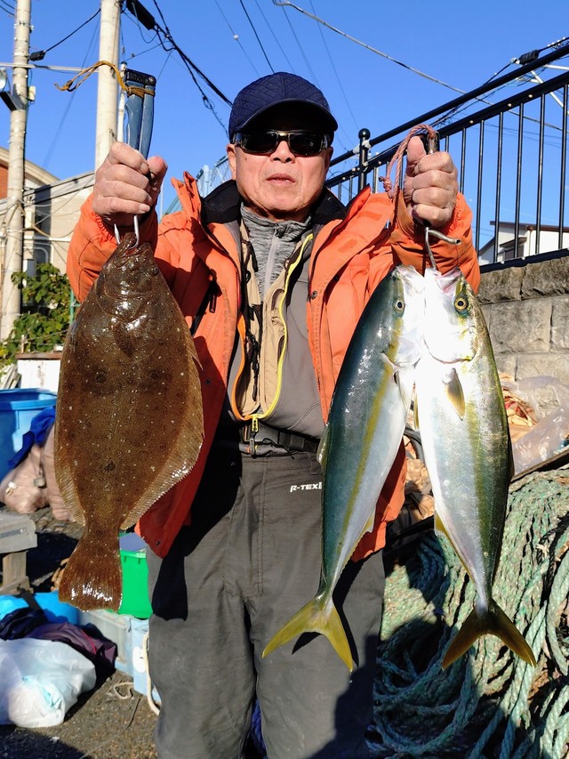 イナダ(ブリ)・ヒラメ