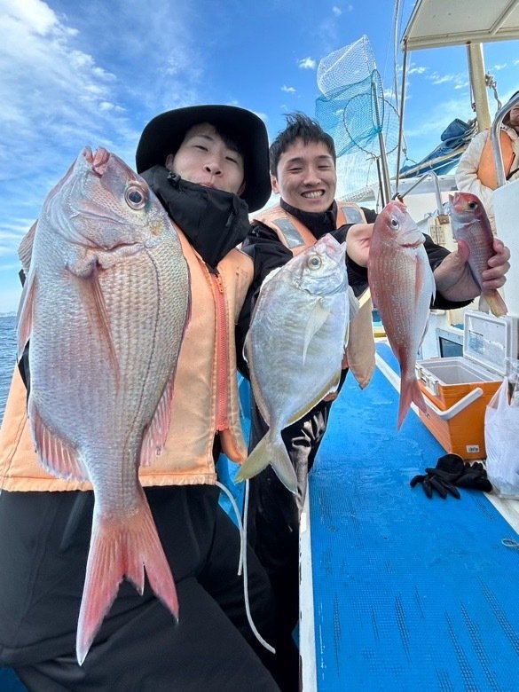 マダイ・ハナダイ(チダイ)・カイワリ・アマダイ(アカアマダイ)