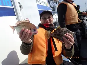タイ(マダイ)・カワハギ