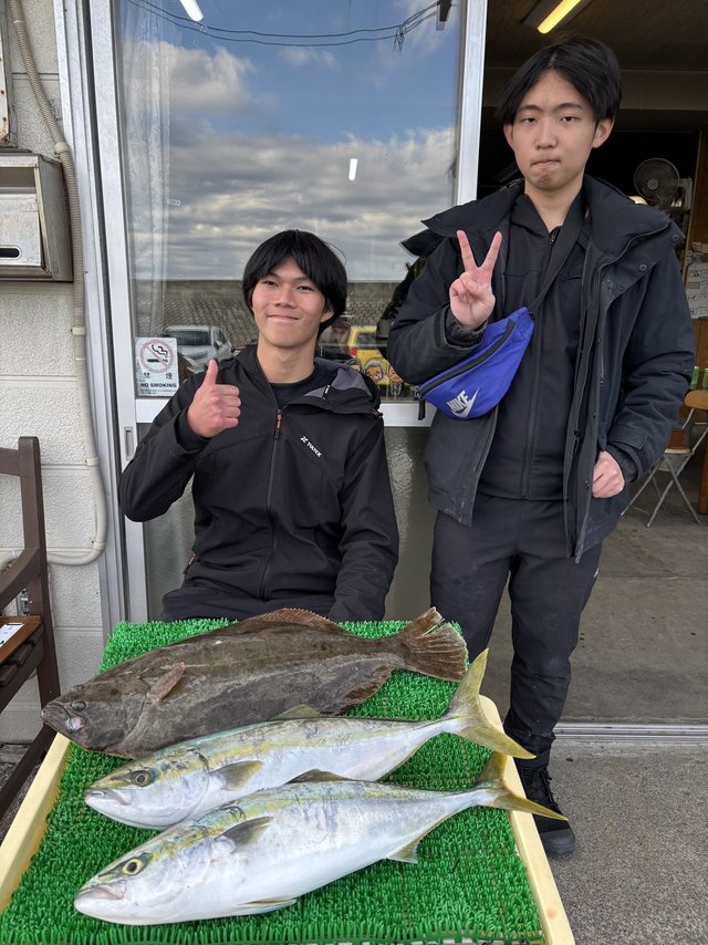 ワラサ(ブリ)・ヒラメ