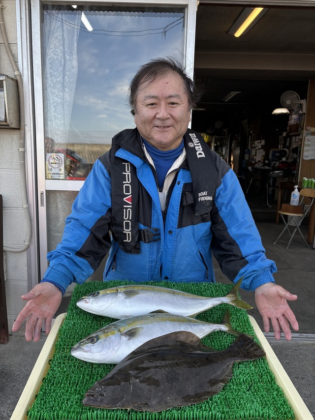 イナダ(ブリ)・ヒラメ