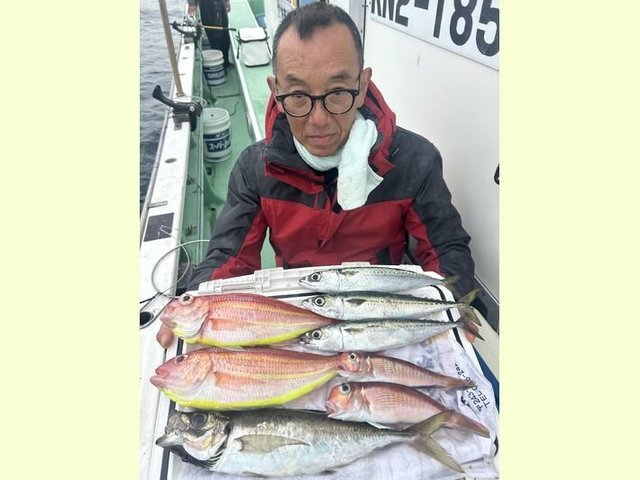 アジ(マアジ)・アマダイ(アカアマダイ)・イトヨリ(イトヨリダイ)・サバ(ゴマサバ)