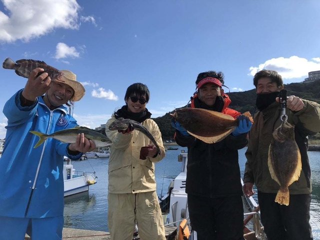 マハタ・ツバス(ブリ)・マゴチ・ヒラメ