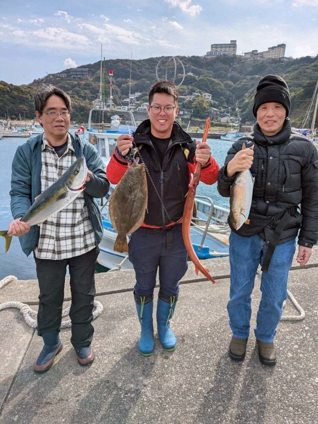 ハマチ(ブリ)・カンパチ・ヒラメ・アカヤガラ