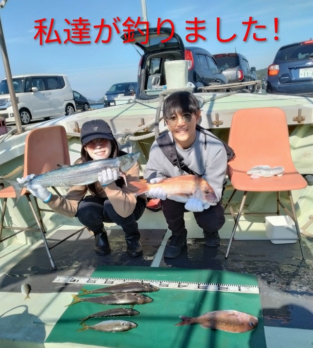 マダイ・マアジ・サワラ