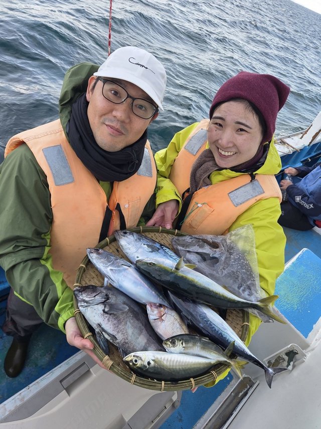 ハナダイ(チダイ)・イシダイ・アジ(マアジ)・マルアジ・イナダ(ブリ)・サバ(マサバ)・ヒラソウダ・スマカツオ(スマ)