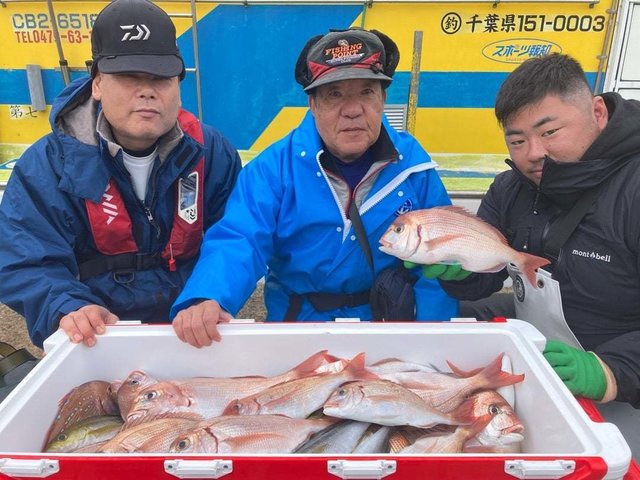 ハナダイ(チダイ)・シマアジ