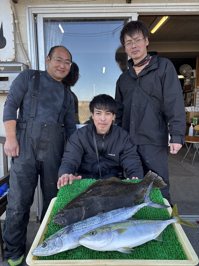 ワラサ(ブリ)・ヒラメ