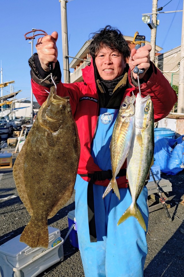 アジ(マアジ)・イナダ(ブリ)・ヒラメ