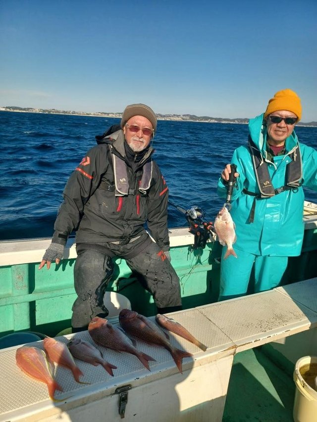 マダイ・ハナダイ(チダイ)・シロアマダイ・イトヨリ(イトヨリダイ)