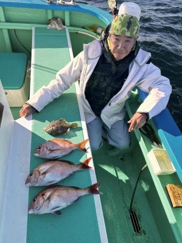 マダイ・カワハギ