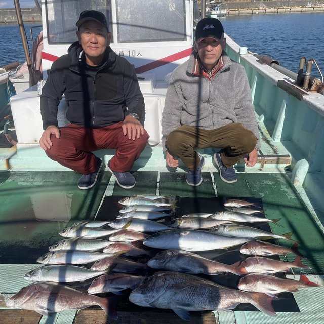 マダイ・マアジ・メジロ(ブリ)・マサバ