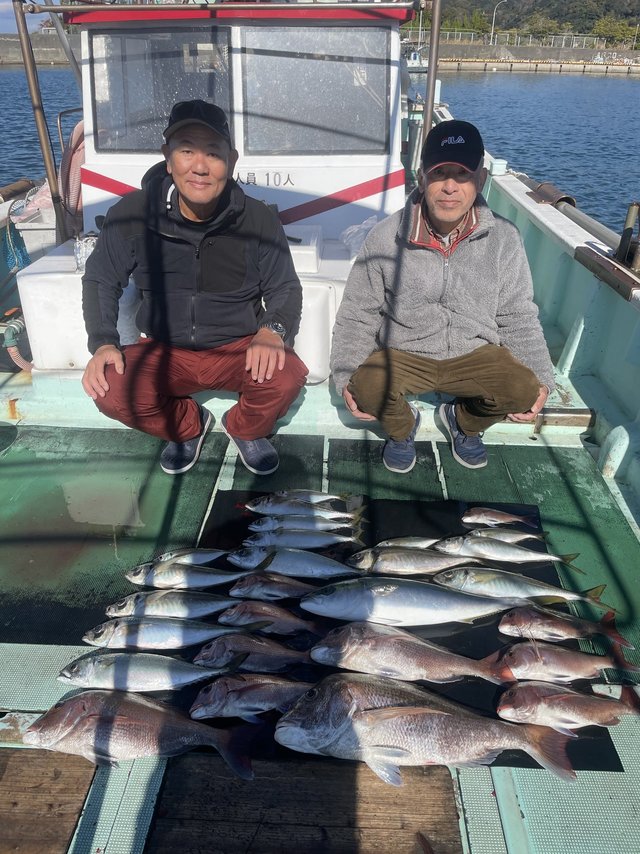 マダイ・マアジ・メジロ(ブリ)・マサバ