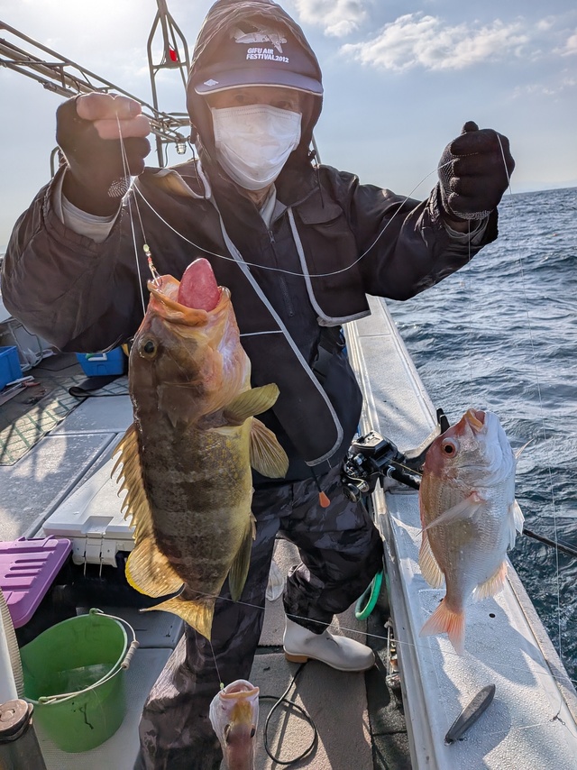 レンコ(キダイ)・アオナ(アオハタ)