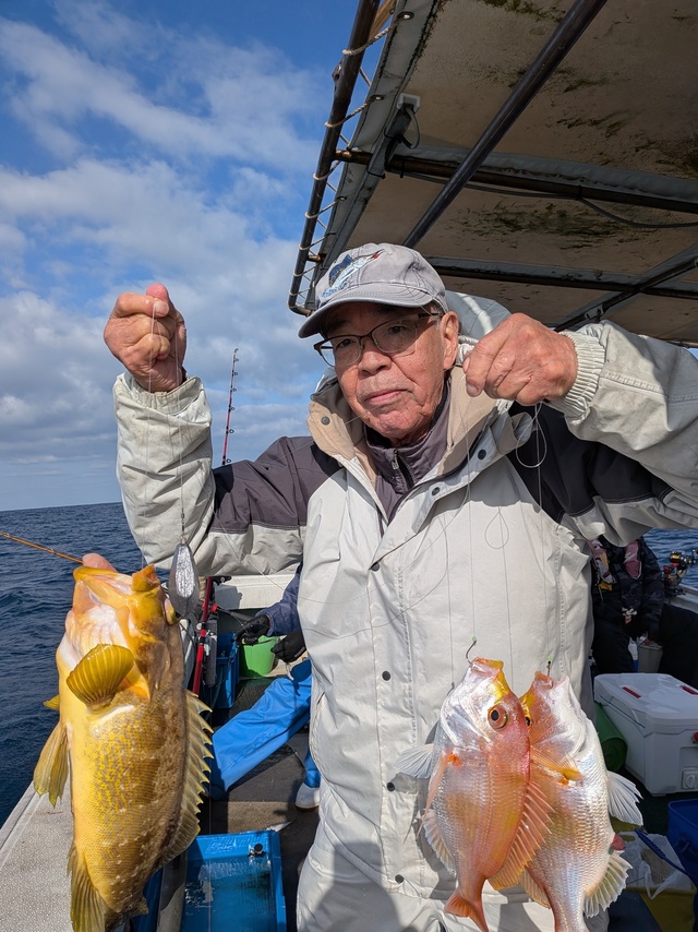 レンコ(キダイ)・アオナ(アオハタ)