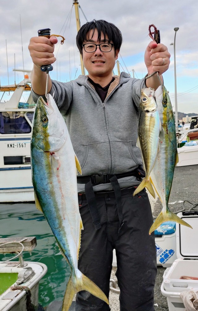 アジ(マアジ)・ワラサ(ブリ)