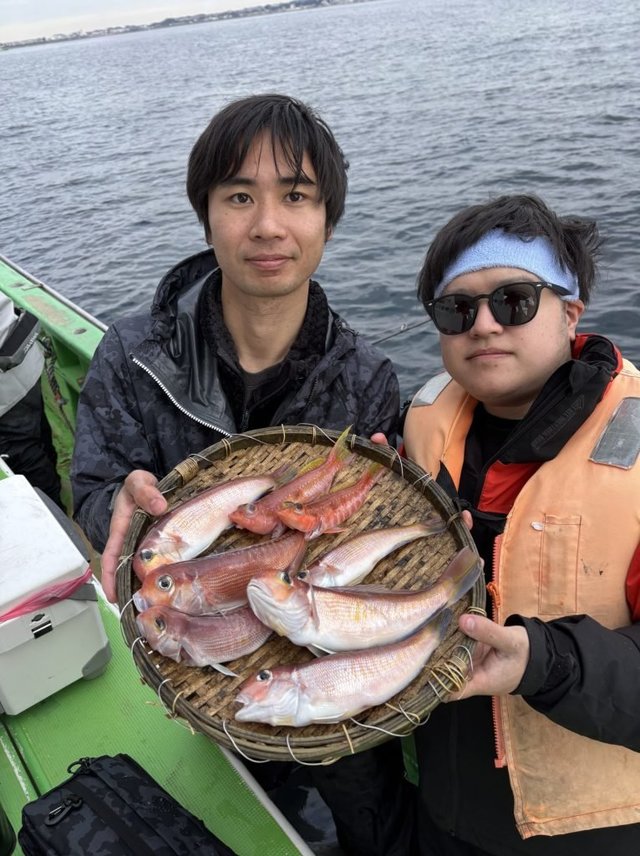 アマダイ(アカアマダイ)・アカボラ(ヒメコダイ)