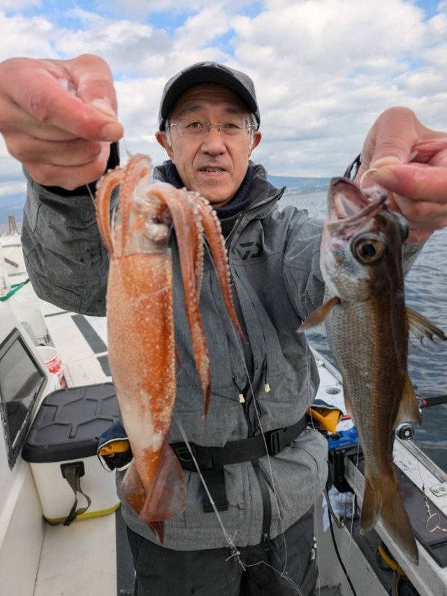 クロムツ・ヤリイカ