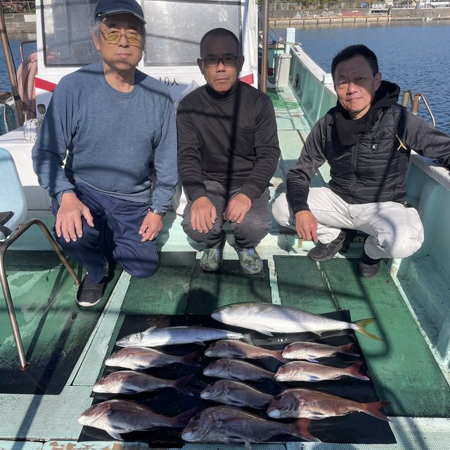 マダイ・メジロ(ブリ)・サゴシ(サワラ)