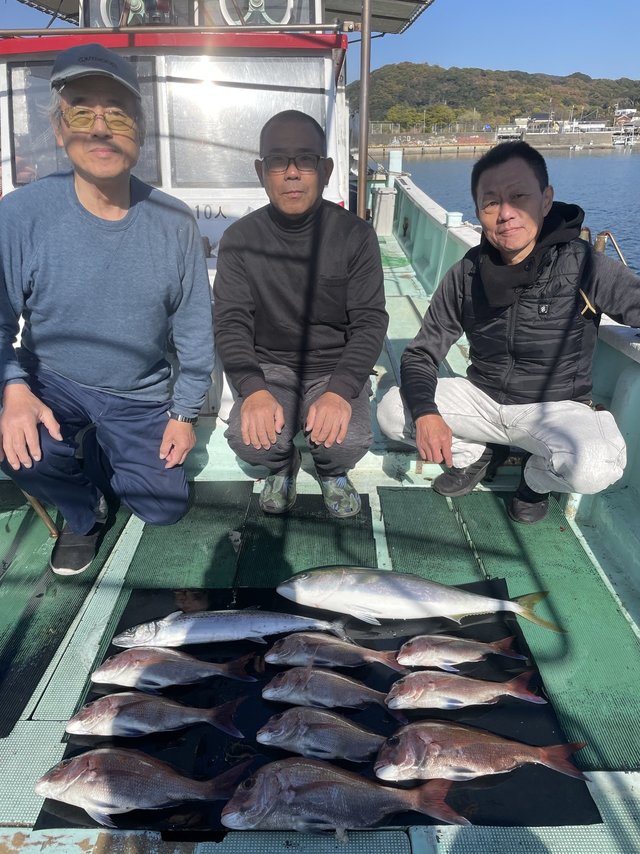 マダイ・メジロ(ブリ)・サゴシ(サワラ)