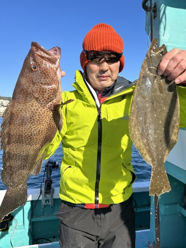 オオモンハタ・ヒラメ