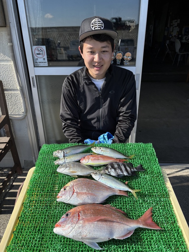 ハナダイ(チダイ)・アジ(マアジ)