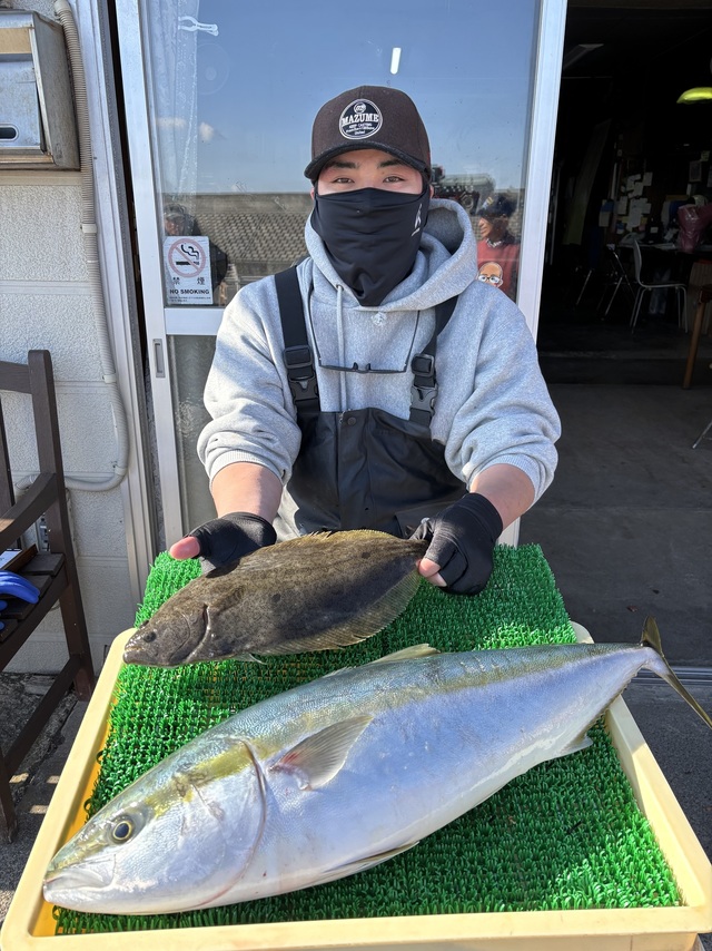 ワラサ(ブリ)・ヒラメ