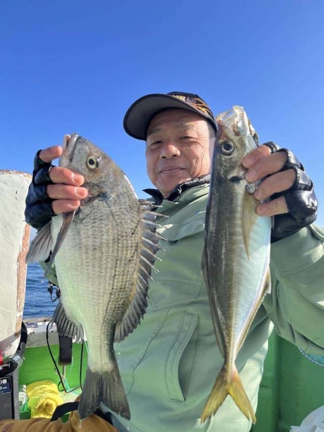 クロダイ・アジ(マアジ)